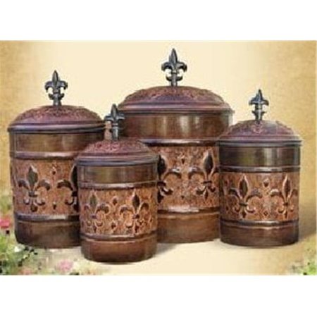 OLD DUTCH INTERNATIONAL Old Dutch International 730 Set Of Four Versailles Canisters 730